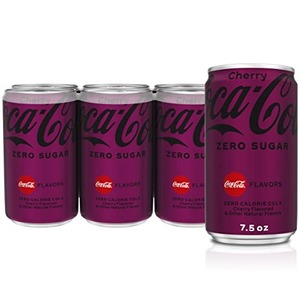 Venta caliente para Coca Cola Cherry Zero Sugar Fruity Soda 330ml/500ml Latas y botellas a granel Ingrediente primario Carbonato - Product Image 3