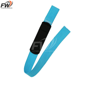 Sangles de levage en coton robustes personnalisées à prix abordable, vente en gros, sangles de poignet pour musculation, entraînement en salle de sport, fitness, haltérophilie - Product Image 6