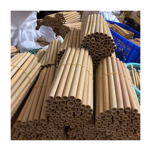 Pajita de bambú hecha a mano: Pajita de bambú natural de Vietnam, ideal para comedor ecológico y uso familiar reutilizable, elección sin toxinas - Product Image 6