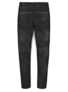 New Custom Men <b>Leather</b> Pants Slim Fit Black Men's 100% High Grade Soft <b>Leather</b> Pants <b>Legging</b> <b>Leather</b> Pants Motorbike Style - Product Image 2