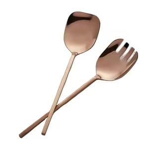 Ensemble de couverts en acier inoxydable pour servir la salade - Product Image 6