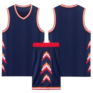 ชุดบาสเกตบอลระบายอากาศได้ดีชุดบาสเก็ตบอลพิมพ์ลายมืออาชีพวัสดุดี - Product Image 1