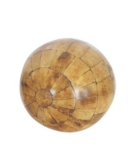 Bolas Decorativas Hechas a Mano, Decoración India para el Hogar, Bola de Hueso de Búfalo con Bandeja, Hechas a Mano - Product Image 3