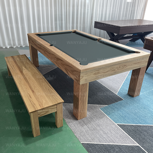 Table de billard moderne personnalisée à prix avantageux, 3 en 1, table de billard multifonctionnelle, 7 pieds, 8 pieds, 9 pieds, salle à manger avec plateau de jeu pour la maison - Product Image 2