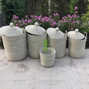 Vente chaude Seagrass Stockage Mélange Stockage De Couleurs Pour La Blanchisserie Artisanat Vietnam - Product Image 2