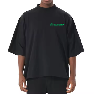 Camisetas de Hombre al por Mayor de Alta Calidad con Impresión de Logotipo Personalizado, Cuello Redondo, Manga Corta, Talla Grande, Ecológicas - Product Image 2