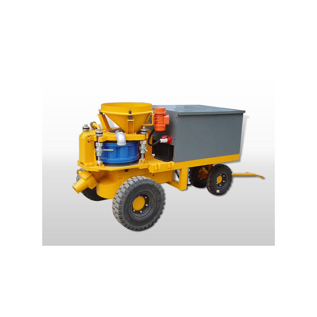 Smooth Flow Wet Mix Shotcrete Machine with Consistent Spray Quality Focused on Core Motor Component