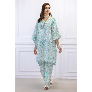 Nuevo diseño paquistaní Salwar Kameez, precio al por mayor, vestido informal para mujer, precio de fábrica, ligero, cómodo, de alta calidad para - Product Image 1