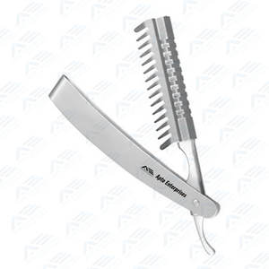 มีดโกนหนวดแบบพับได้ระดับพรีเมียม ผลิตจากเหล็กกล้าไร้สนิม คมกริบ ทนทาน กะทัดรัด พกพาสะดวก สำหรับมืออาชีพ - Product Image 2