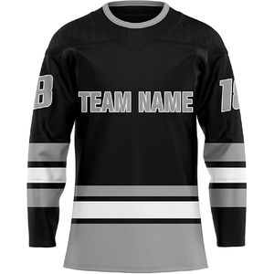 Nuevo 2025 calidad profesional personalizada hombres Hockey sobre hielo Jersey sublimado logotipo equipo juvenil Hockey sobre hielo Jersey - Product Image 4