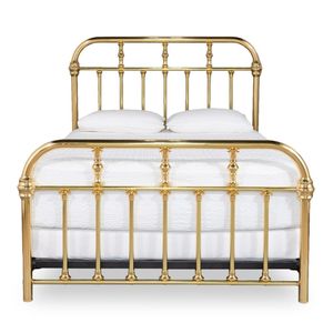 Marco de Cama Clásico de Latón Diseñado para Brindar Comodidad, Resistencia y Atractivo Visual en Arreglos de Muebles de Dormitorio de Lujo - Product Image 5