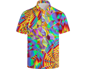 100% poliéster serigrafiado antiarrugas para hombre para camisa con logotipo personalizado y diseño único para ropa deportiva al aire libre - Product Image 5