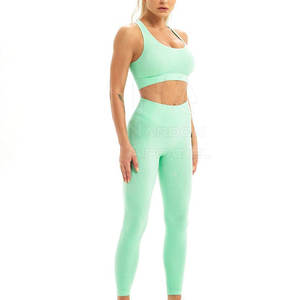 Active Wear Yoga Set para mujeres Seamless Women Yoga Set Workout Fitness Wear Women Yoga Set - Product Image 3