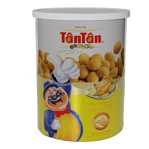 Happy Snacks In-Vietnam Product OEM ODM Dried Peanuts with Chicken Flavour Coating Tan Tan Company Style 12 Months Shelf Life - Product Image 2