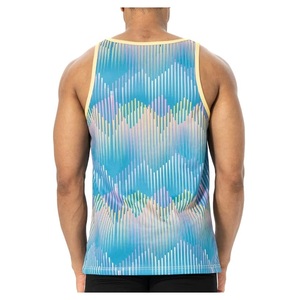 Débardeur décontracté pour hommes, imprimé OEM 100% coton, jersey simple d'été respirant en XL Vente en gros directe Meilleure valeur - Product Image 2