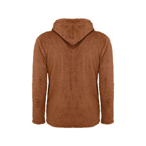 Chaqueta de Forro Polar Sherpa con Capucha para Hombre, Estilo Moderno, Informal de Invierno, Transpirable, de Secado Rápido, Cálida, Suave al Tacto, Ligera y Térmica - Product Image 6