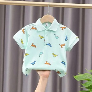 เสื้อโปโลเด็กผ้าโพลีเอสเตอร์สะท้อนแสงหลากสีระบายอากาศ - Product Image 2