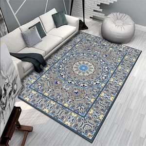 Alfombra Moderna de Terciopelo Cristalizado Abstracto, Alfombra Grande Personalizada con Base Afelpada para el Hogar, para Uso en Galerías y Cafés - Product Image 2