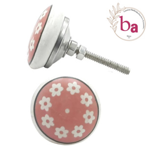 Beaux boutons et tirettes en céramique modernes pour armoires à tiroirs pour armoire commode chambre cuisine salle de bain ou salon utilisation - Product Image 1