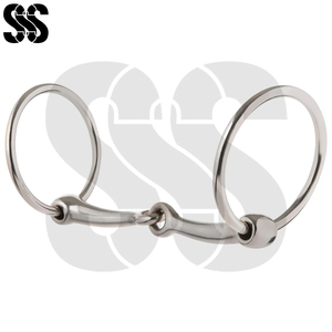 Mors de dressage Eggbutt pour chevaux, durables, sûrs, confortables, en acier inoxydable, outil d'entraînement et d'équitation, couleurs personnalisables - Product Image 5