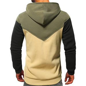 Nouveaux sweats à capuche zippés pour hommes élégants et tendance, 100% coton molletonné, teinture unie, respirant, écologique, séchage rapide, logo personnalisé, décontracté - Product Image 2