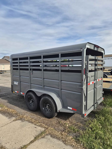 Cheap Affordable <b>Farm</b> Animal <b>Trailer</b> for Sale Ready to Ship Heavy Duty Supplier - Product Image 5