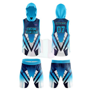 ชุดยูนิฟอร์ม 7v7 ราคาถูก สวมใส่สบาย คุณภาพสูง ระบายอากาศได้ดี น้ำหนักเบา ประกอบด้วยเสื้อเจอร์ซีย์และกางเกงขาสั้น ซับเหงื่อได้ดี - Product Image 1