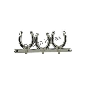 Decorative Horse <b>Shoe</b> Hooks And Rail <b>Wall</b> Mounted <b>Shelve</b> Cupboard Door Mount <b>Wall</b> Hook Towel Cloths Key Holder Equestrian Hooks - Product Image 2