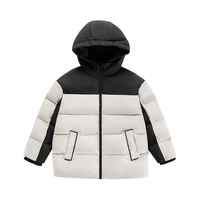 2025 nouveau hiver coupe-vent enfants doudoune pour l'hiver vêtements chauds pour bébé garçons hiver vers le bas manteau avec fermeture à glissière