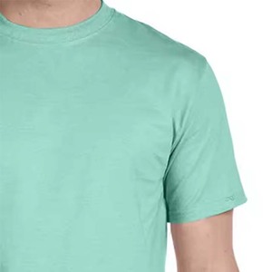 Haute qualité été 100% coton vierge surdimensionné lourd t-shirt impression personnalisée poids lourd t-shirt uni hommes t-shirt pour unisexe - Product Image 4