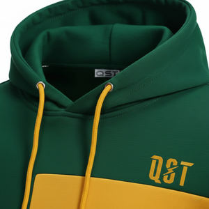 Custom <b>Men</b> 100% Cotton Fleece Winter Eco-Friendly Heavyweight Slim Fit Pullover Hooded <b>Sweatshirt</b> ODM Streetwear - Product Image 3