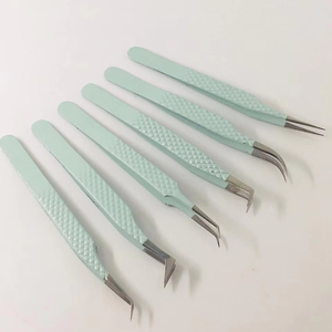 Ensemble de pinces à épiler professionnelles avec miroir à cils Kit d'outils à cils en acier inoxydable de précision - Product Image 3