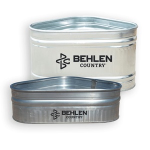 Récipient de stockage galvanisé avec base antidérapante Caractéristiques de sécurité pour les ateliers et les usines - Product Image 5