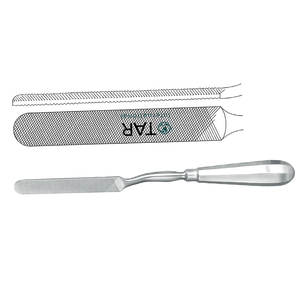 Lima de Hueso de Acero Inoxidable de Alta Calidad con Mango Hueco de 28 cm (11 Pulgadas), Instrumento Quirúrgico Ortopédico para Dar Forma y Suavizar Huesos - Product Image 5