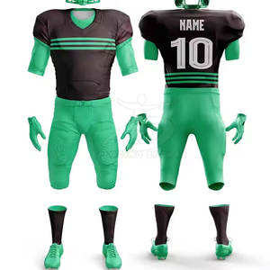 Tenue de football américain pour adulte avec protections légères grande taille et maillot souple à manches courtes respirant pour une liberté de mouvement facile - Product Image 6