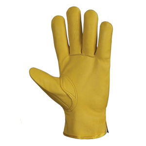 Gants de conduite en cuir imperméable de haute qualité unisexe, antidérapants, design à doigts entiers, fermeture à cordon pour le cyclisme en plein air, le sport - Product Image 3