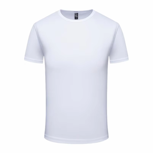 10 couleurs séchage rapide col rond T-shirt personnalisé imprimé brodé Logo sport Fitness haut à manches courtes chemise de course 4xl - Product Image 3
