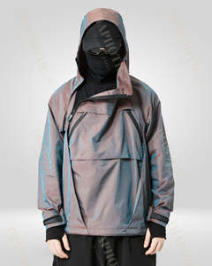 Veste de course coupe-vent imperméable à l'eau avec logo personnalisé de haute qualité en gros Veste coupe-vent softshell avec Logodesign - Product Image 2