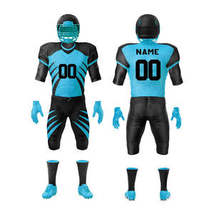 Uniforme de Fútbol Americano de Diseño Personalizado, Estilo Moderno, Transpirable, de Secado Rápido, Fábrica OEM, Pakistán - Product Image 3