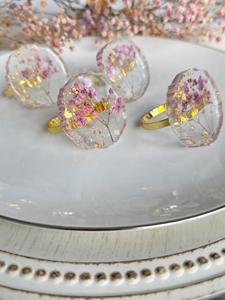 Anillo de Servilleta de Resina, Decoración de Mesa para Restaurante, Boda, Fiesta, Anillos de Servilleta de Resina Hechos a Mano, Anillo de Servilleta Personalizado - Product Image 3