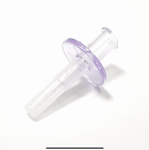 13B001 Casquette médicale transparente en polycarbonate violet à picots de 16 mm non ventilée certifiée ISO 13485 Classe I - Product Image 3