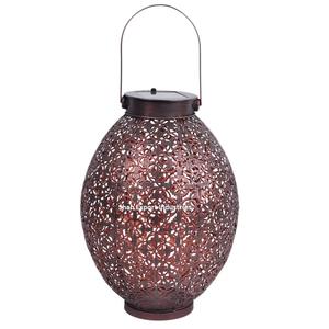 Christmas Decor Hanging Metal Candle <b>Lantern</b> Windproof Black Finished for Home Tabletop Lighting Decor <b>Lanterns</b> - Product Image 3