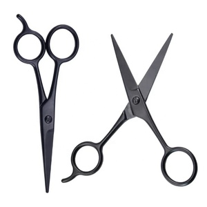 Venta al por mayor Tijeras de pelo de acero inoxidable Afilado Suave Borde de afeitar Tijeras de salón de corte de pelo con embalaje personalizado - Product Image 1