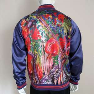 Veste de bombardier de vol authentique pour hommes pour l'hiver, coupe-vent et chaud avec logo avant en toile fine rembourrée et coupe-vent - Product Image 6