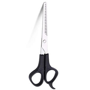 Ciseaux à effiler les cheveux avec poignée en plastique 6.6 "Ciseaux à effiler durables pour coiffeur avec repose-doigt fixe - Product Image 6