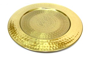 Placas de cargador al por mayor decoración de boda melamina hogar Hotel restaurante placas de cargador boda platos decorativos - Product Image 3