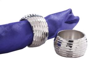 Anneau de serviette en étain de styliste, vaisselle de fête, anneau de serviette de TABLE - Product Image 4