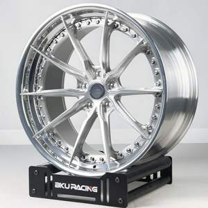 Jantes forgées Bku 2 pièces pour Ferrari FF 296 GTS GTB 812 <span class=keywords><strong>Superfast</strong></span> SF90 Spider 488 GTB Roma 21 22 pouces 5X114.3 Jantes en alliage personnalisées - Product Image 1