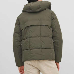 Men <b>Women</b> Hooded Puffer Jacket Shiny <b>Parka</b> Quilted Padded <b>Coat</b> Warm Outwear Winter Long Puffers Jackets for Boys - Product Image 3