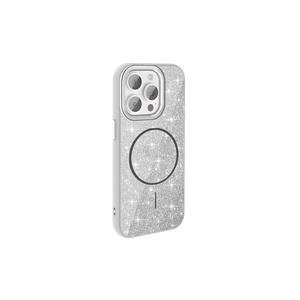 Étui brillant SENK Okso Series pour iPhone 15 Pro compatible MagSafe, coque en silicone de luxe dorée pour iPhone Pro pour iPhone - Product Image 4